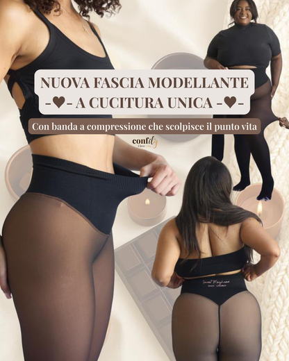 CONFILY SKIN™ Magici Collant Felpati con Effetto Seconda Pelle